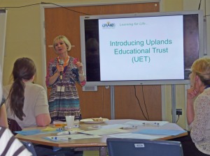 Jackie Smith Head Teacher tells us about the projects the Uplands Educational Trust are developing.
